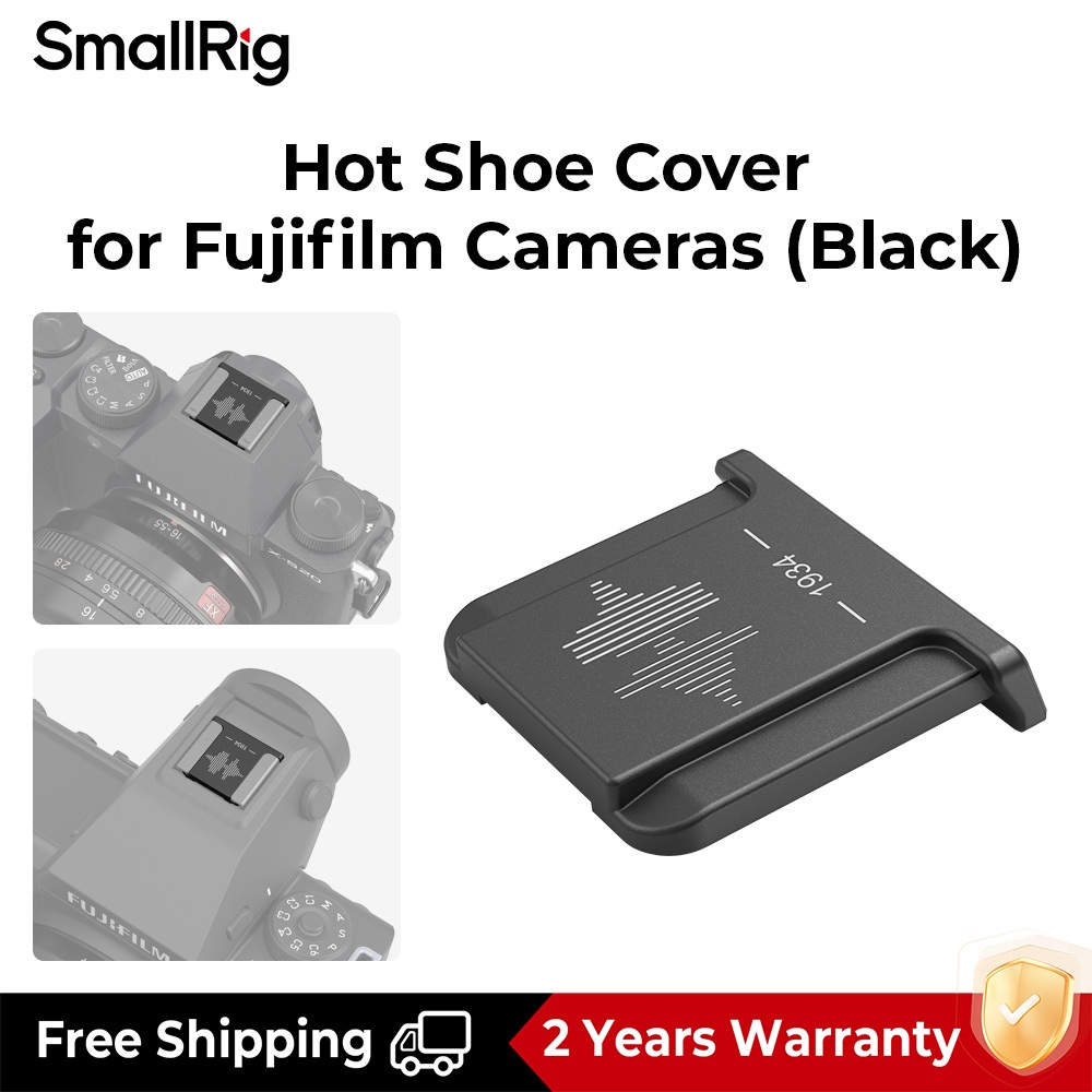 Smallrig Hot Shoe Cover สําหรับ FUJIFILM X100VI X100V X-T4 X-T3 X-E4 X-T50 X-T30 X-S20 X-S10 XPro3 X-H2s ฯลฯ  #4698B #4697B