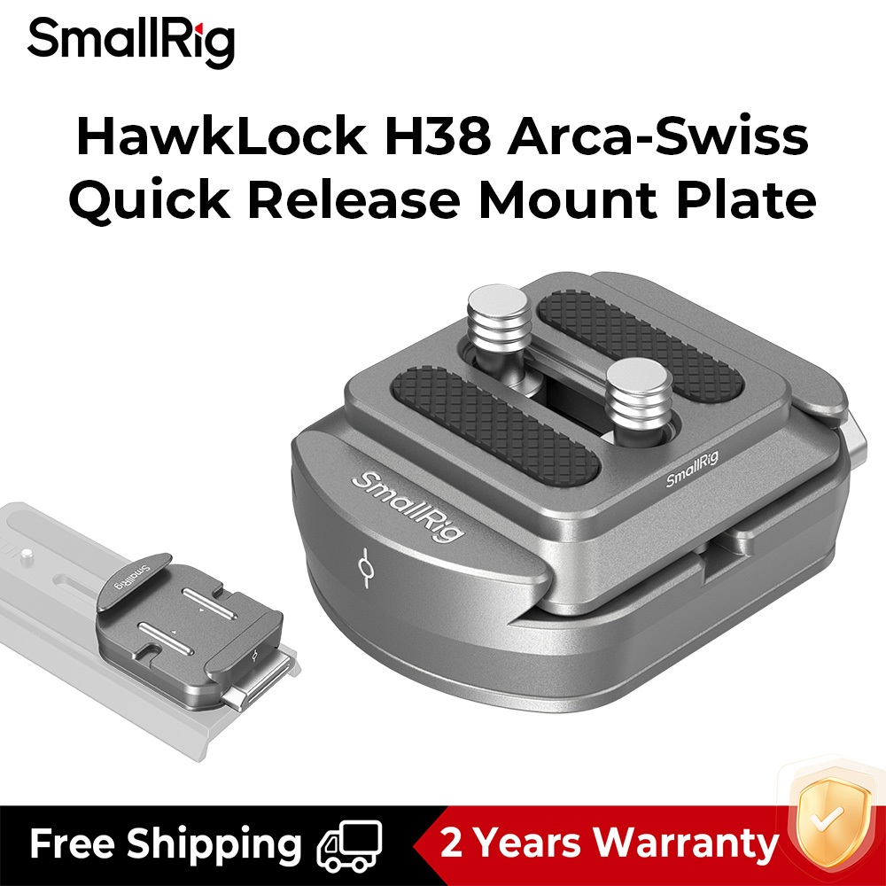 Smallrig HawkLock H38 Arca-Swiss Quick Release Mount Plate 4486