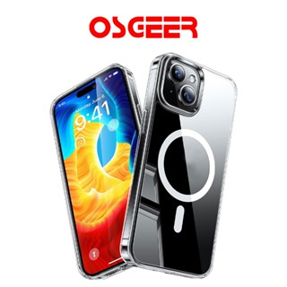 [OSGEER]เคสใสสําหรับiPhone16E 13 Pro ProMax 12 11 14Plus 15P…