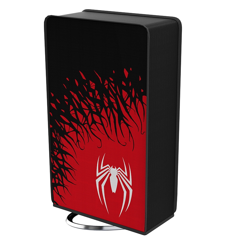 Spider Dust Cover สําหรับ PS5 Pro คอนโซลผ้าไนลอน Oxford ป้องกันรอยขีดข่วนป้องกันฝุ่นกันน้ําฝาครอบแขน
