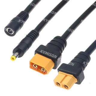 XT60 ปลั๊กชายหญิง DC 5.5*2.1 / 5.5*2.5 มม.ขั้วต่อแบตเตอรี่ชา…