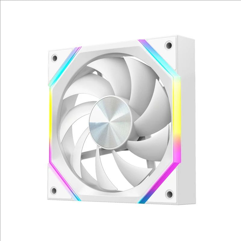 Ice Whale IW-14 พัดลมแชสซีคอมพิวเตอร์ 14 ซม. ARGB 4 Pin PWM พัดลมระบายความร้อนเงียบ 12V ปริมาณอากาศขนาดใหญ่ 61.5CFM/800-1800RPM