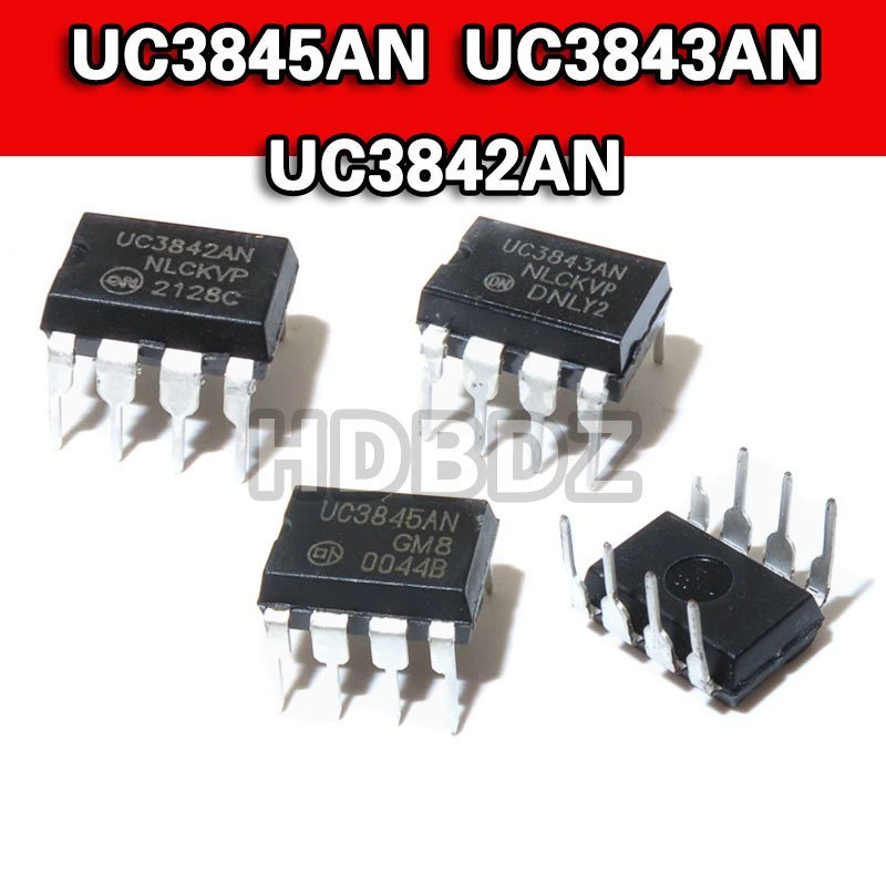 5~20pcs UC3845AN UC3843AN UC3842AN DIP8 Power Controller ชิป IC
