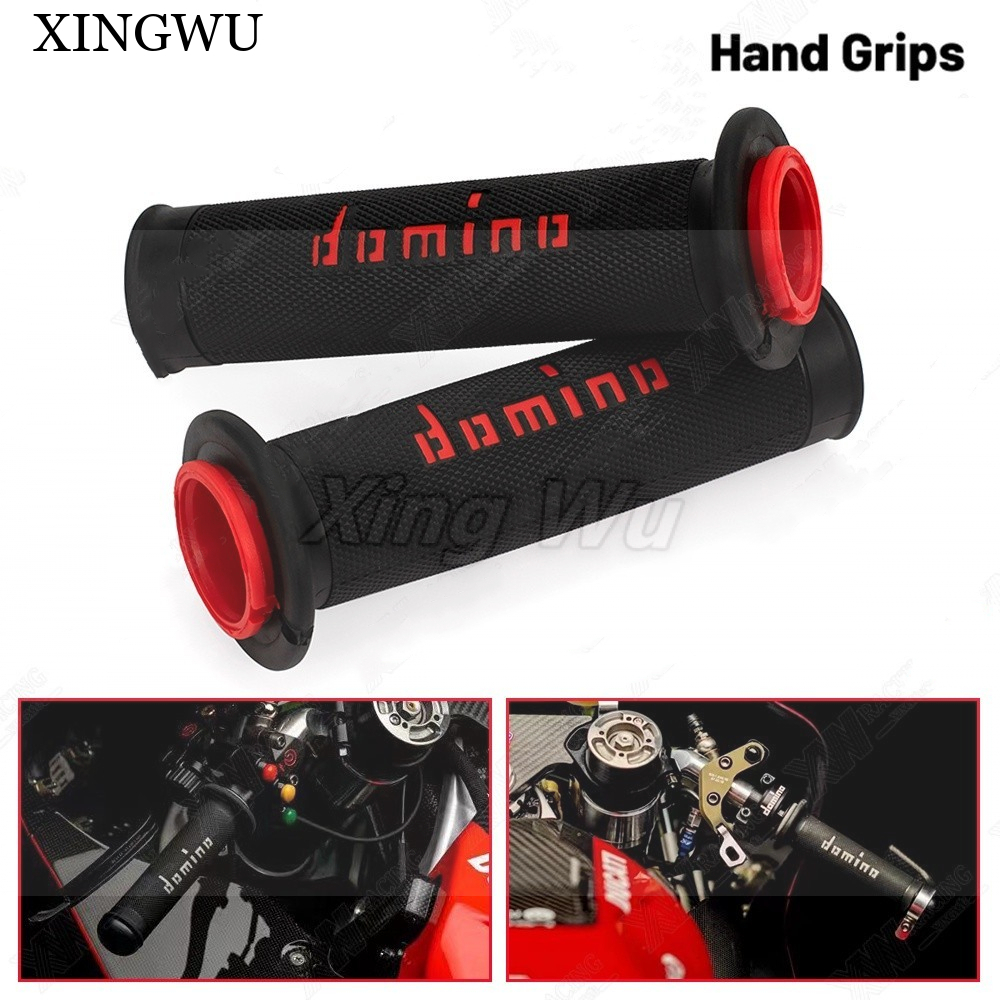 XINGWU ปลอกแฮนด์ จัดการ ที่จับเจลยาง 22MM 7/8" รถออฟโรด วัตถุประสงค์ทั่วไป อะไหล่รถจักรยานยนต์ แฮนด์มือจับยางเจล