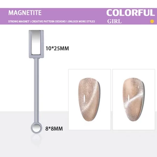 พร้อมส่งแท่งแม่เหล็กดูด 7 ขนาด 1ชิ้น แม่เหล็กแคทอาย แม่เหล็กดูดสีเล็บเจล สีลูกแก้ว ปลายทั้งสองสีเจลสี แรงดูดที่ทรงพลังมากค่ะ