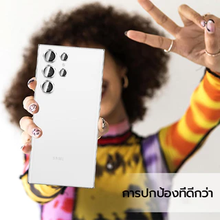 OSGEER ตัวป้องกันเลนส์กล้องสําหรับ Samsung Galaxy S25 Ultra S26 UltraS24 Ultra S23 Ultra ,[กันรอยขีดข่วน][ติดตั้งขั้นตอนเดียว] วัสดุแก้วอลูมิเนียมอัลลอยด์ฝาครอบกล้องหน้าจอ Pro