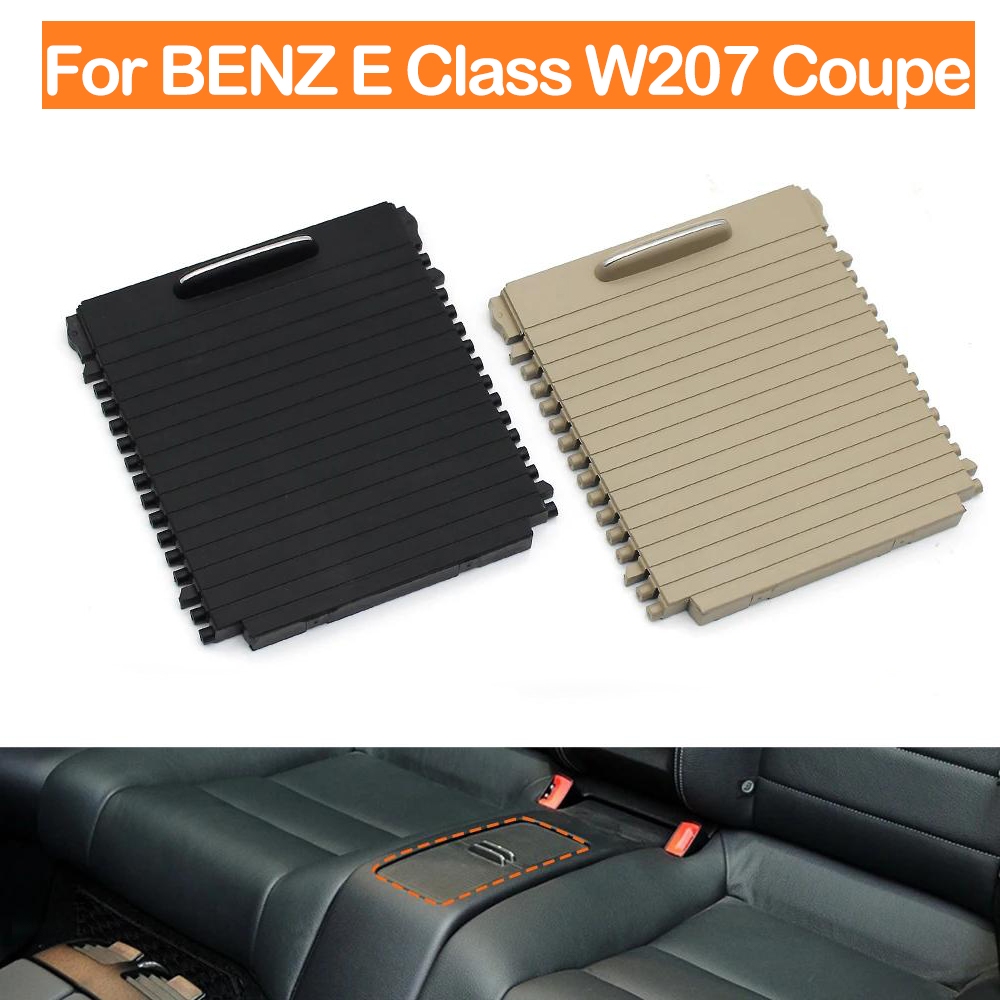 รถที่นั่งด้านหลังที่วางแก้วถาดตาบอดชัตเตอร์สําหรับ Mercedes Benz E Class W207 COUPE E250 E350 E500 2009-2015