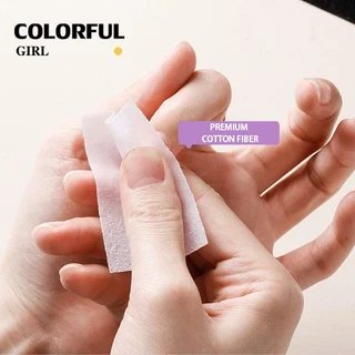 สำลีเช็ดเล็บ/สำลีไร้ขน แผ่นสําลี ผ้าฝ้าย เช็ดทําความสะอาดเล็บมือ เท้า สีขาว สําหรับทําเล็บเจล UV 405ชิ้น และ1000 ชิ้น
