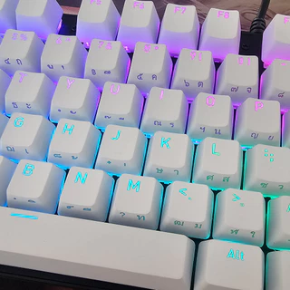 🔥ขายตรงจากโรงงาน🔥ปุ่มไทย ปุ่มกลไก ปุ่มไทยใส แกะสลักด้วยเลเซอร์ ความสูง OEM
