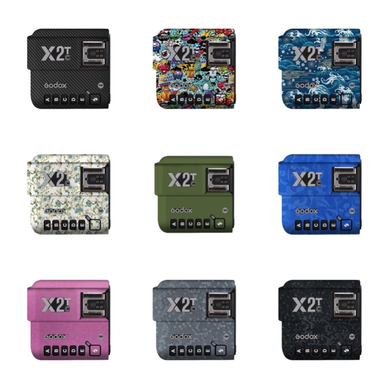 สติกเกอร์ป้องกันแฟลช Godox เหมาะสําหรับ Godox X2T, Godox X2T, สติกเกอร์แฟลช Godox, อุปกรณ์เสริมแฟลช 