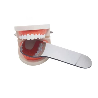 1 ชิ้น/5 ชิ้น/เซ็ตเครื่องมือทันตกรรมกระจก Intraoral Photographic ปากช่องปากกระจกกระจก Rhodium Occlusal 2-Side Reflector