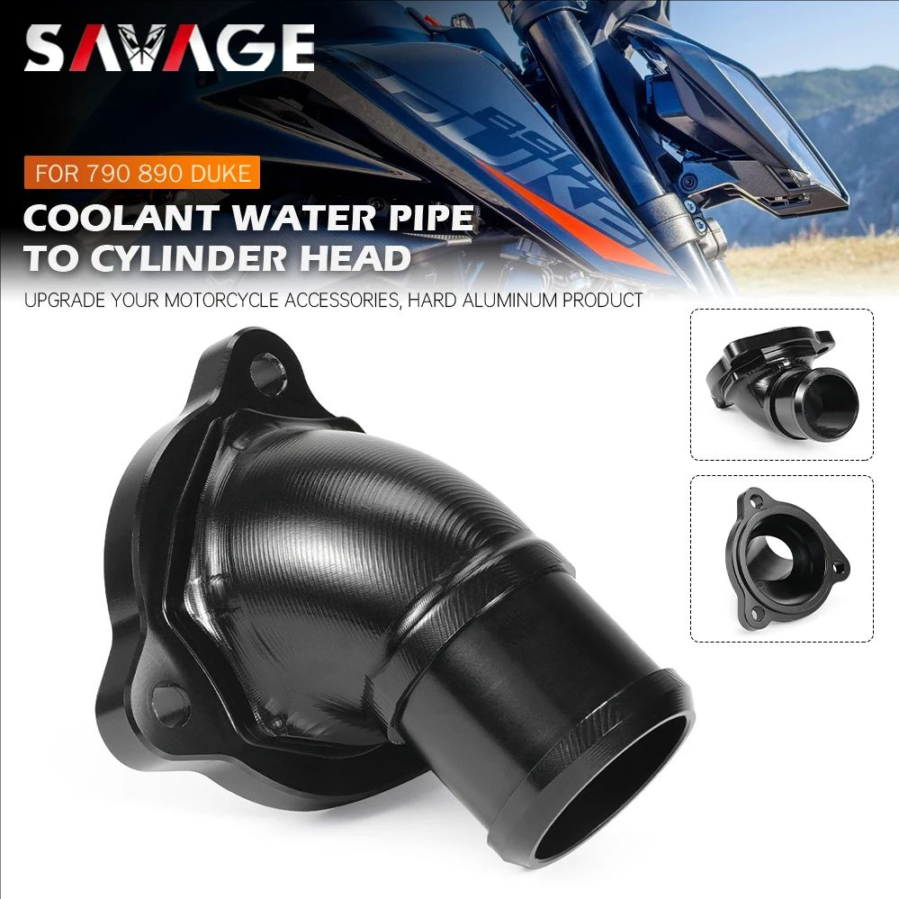 น้ํามัน Cooler ถึงฝาสูบ Coolant ท่อน้ําการเชื่อมต่อสําหรับ KTM 790 ADV DUKE 890 DUKE R ผจญภัย RC 8C 