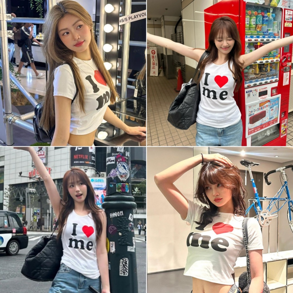 Betty house พร้อมส่ง เสื้อกั๊กผู้หญิง เสื้อยืดผู้หญิง y2k แขนกุดเซ็กซี่ แขนสั้นครอป พิมพ์ตัวอักษร สไตล์สาวฮอต