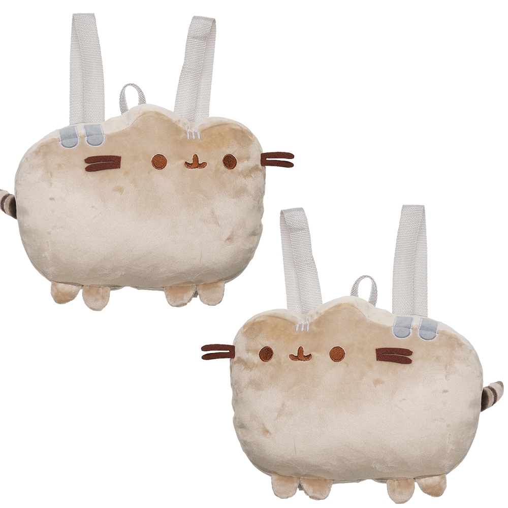 30ซม.pusheenกระเป๋าเป้สะพายหลังแมวดินสอกระเป๋าpusheen Catกระเป๋าเก็บตุ๊กตาของเล่นตุ๊กตาแมวตุ๊กตานุ่ม