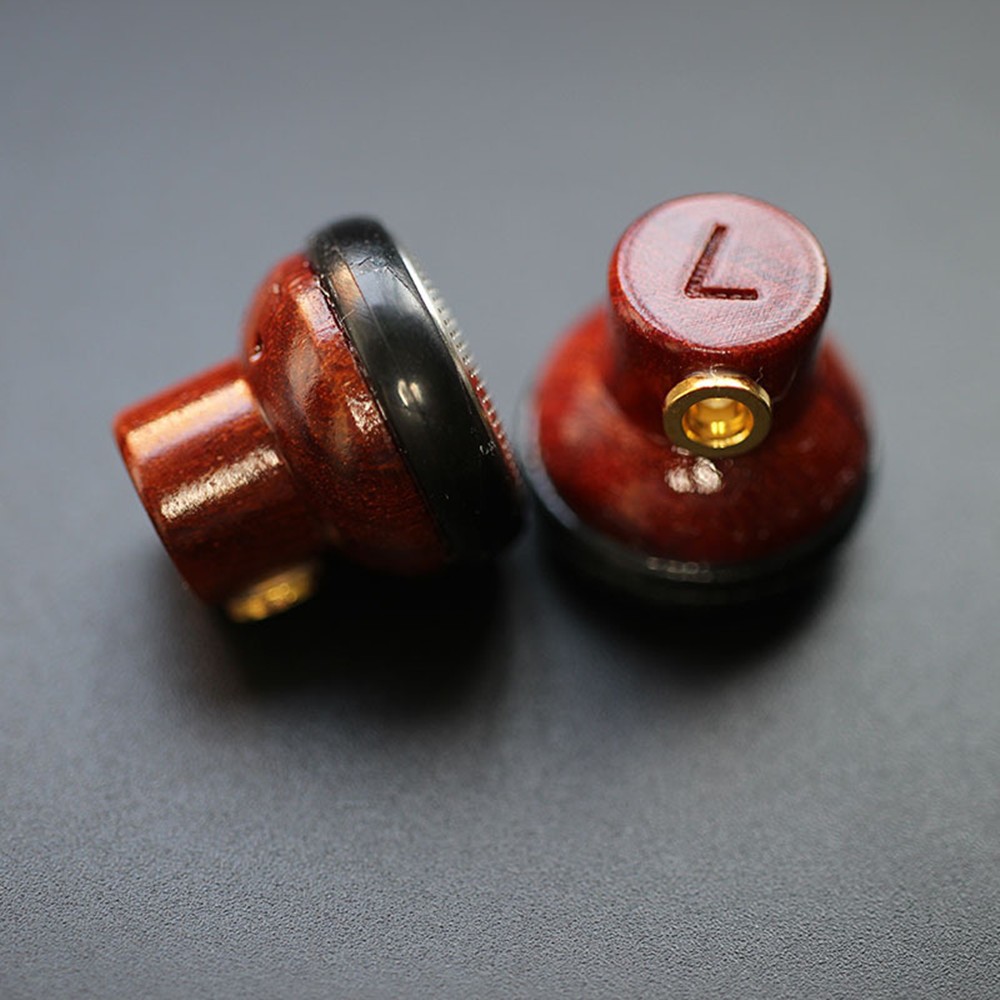 Fengru ZERO ไม้แบนหัวหูฟัง 32ohm ไทเทเนียมฟิล์มไดร์เวอร์ HIFI หูฟังที่ถอดออกได้ MMCX