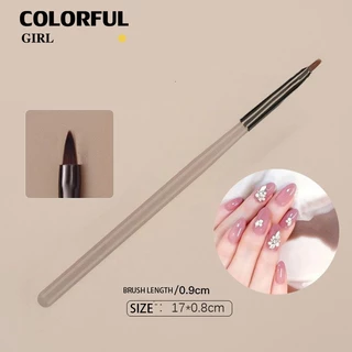 ชุดเซ็ต 9 ชิ้น อะคริลิคเล็บแปรง แปรงเล็บแปรงอะคริลิค Uv Gel Extension เครื่องมือ พู่กันไล่สี สําหรับตกแต่งเล็บ