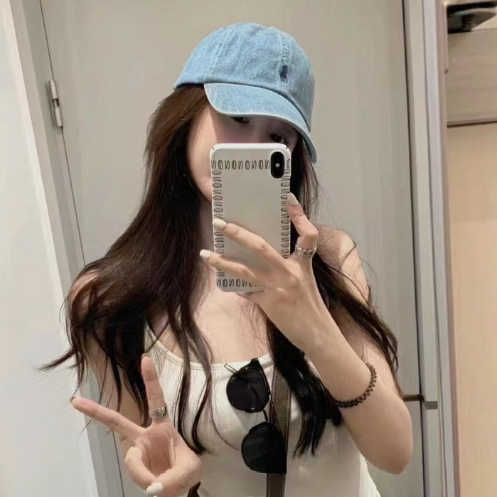2024 RALPH POLO NEW UNISEX DENIM BASEBALL HAT