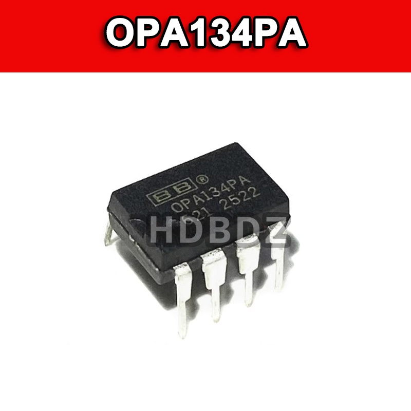 1~5pcs OPA134PA  DIP-8 การจัดส่งเดียวเครื่องขยายเสียงชิป IC