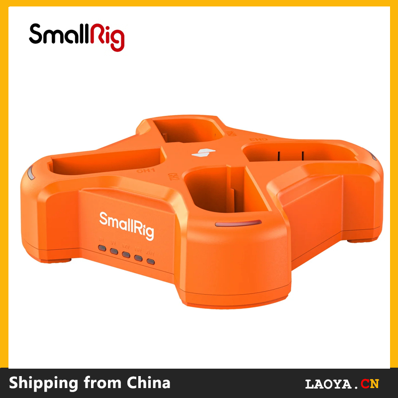 Smallrig 4838 LP-E6NH 4-Channel Camera Battery Charger เครื่องชาร์จแบตเตอรี่กล้อง 4 ช่อง