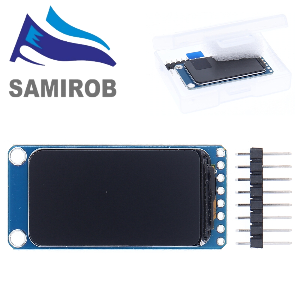 1.47 "1.47 นิ้ว 172x320 SPI Full Color TFT HD หน้าจอ IPS LCD จอแสดงผล LED โมดูล 172*320 ST7789 Controller 3.3V SPI อินเทอร์เฟซ