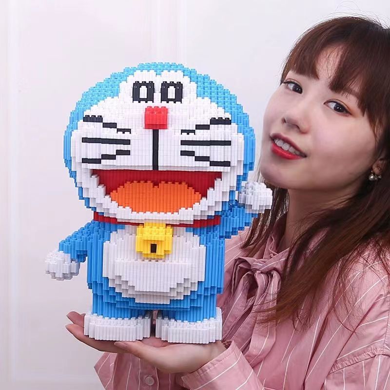 กิจกรรม Kakashi ของเล่นเด็ก Pikachu 1 เมตร DIY Alalei Building Blocks การประกันคุณภาพ - รูปที่ 2