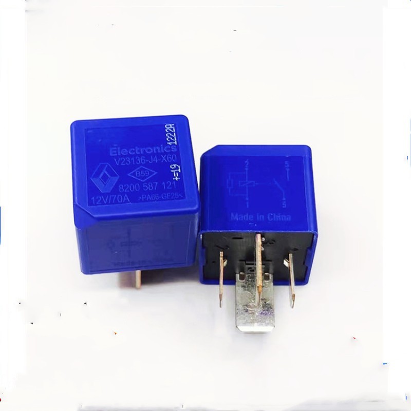 รีเลย์ V23136-J4-X60 12V70A รีเลย์รถยนต์เท้ากว้างขนาดใหญ่ 4 พิน