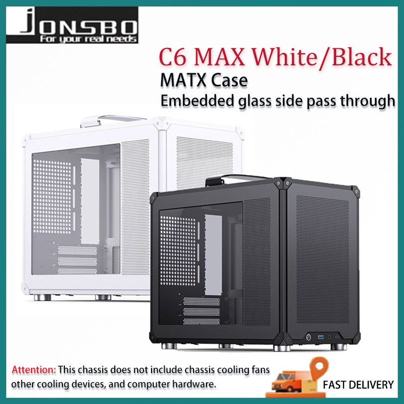 Jonsbo C6 MAX เหมาะสําหรับ PC ITX แบบพกพามินิเดสก์ท็อปแชสซีตาราง C-type PC shell C6 controller gamin