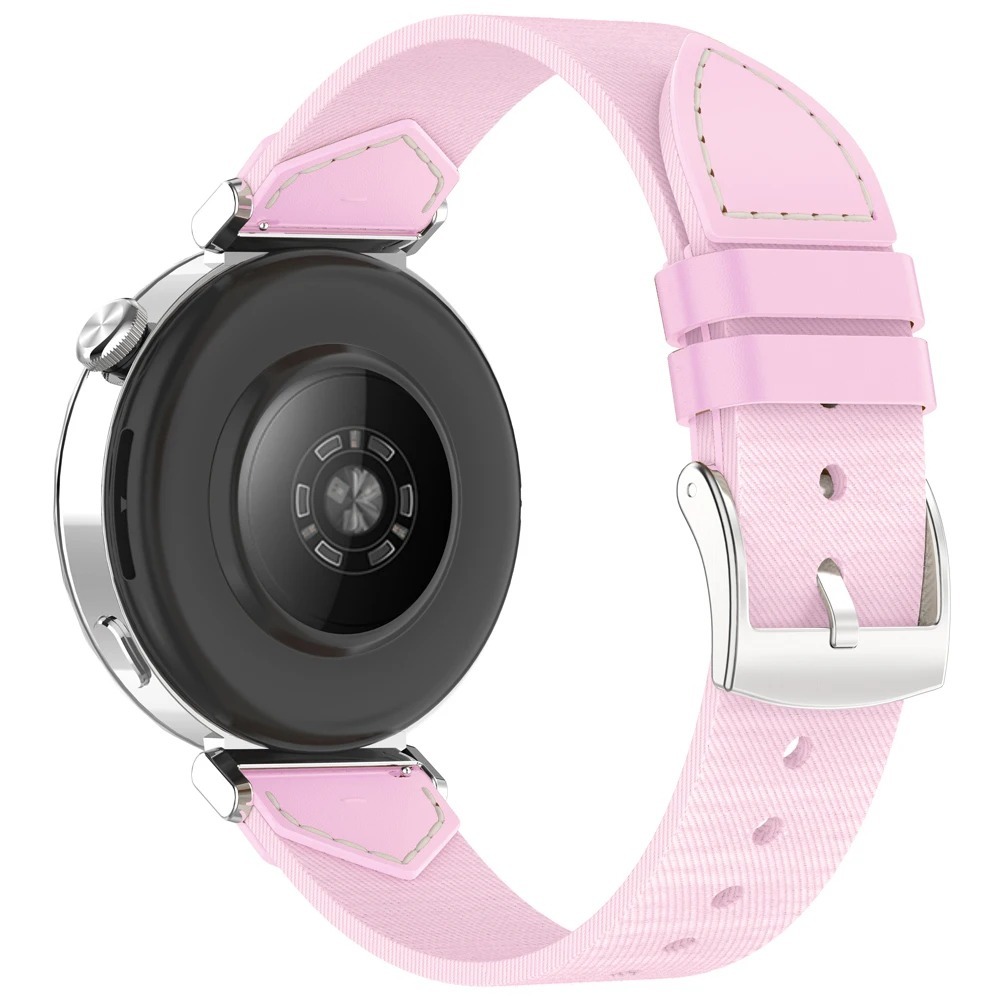 18 มม.Quick Release สายนาฬิกาไนลอนสําหรับ Garmin Venu 2S / Venu 3S / Vivoactive 4S / Vivomove 3S, ทอผ้าใบนุ่มแห้งเร็วผู้หญิงสายรัดข้อมือสําหรับ Forerunner 255s/265S