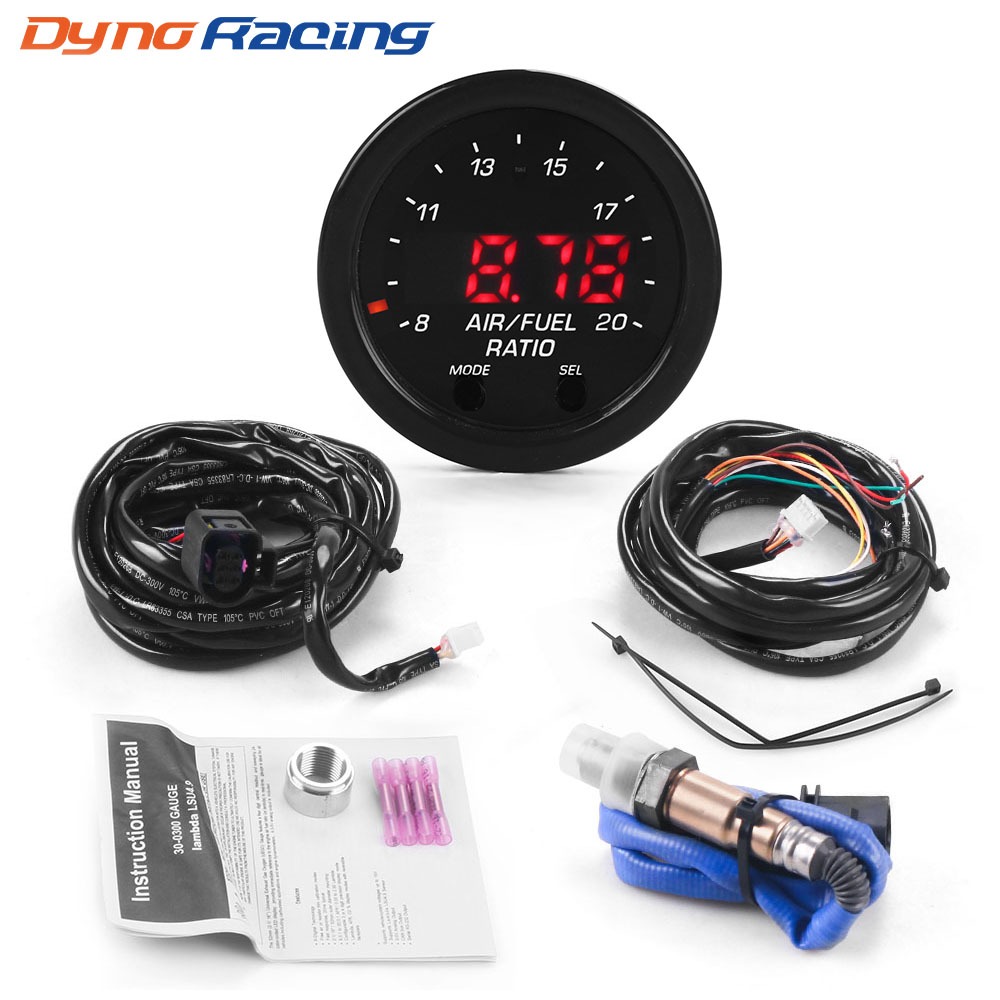 30-0300 X-Series Wideband O2 Air Fuel Ratio Gauge Kit LSU 4.9 0258017025 เซนเซอร์ออกซิเจน AFR เกจวัดเซ็นเซอร์