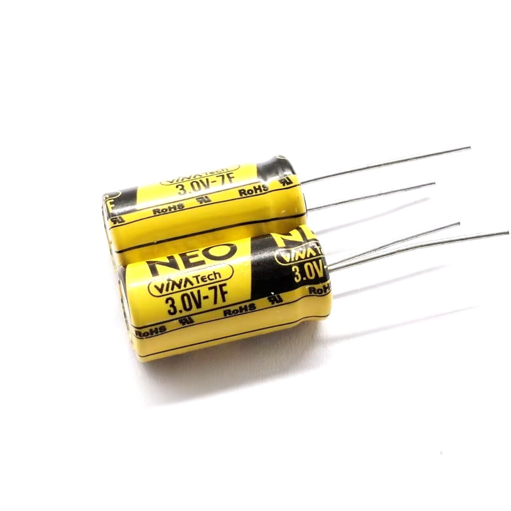 1pcs Original VINATECH 3V7F 10 * 20 มม.WEC3R0705QG Super Capacitor Ferra หน่วยความจํา 7.0 F