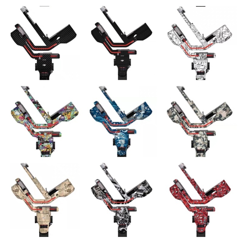 สติกเกอร์ป้องกัน Gimbal ของกล้อง DJI มีให้สําหรับ DJI RS3/RS3mini/RS3PRO, สติกเกอร์ gimbal DJI RS3/R