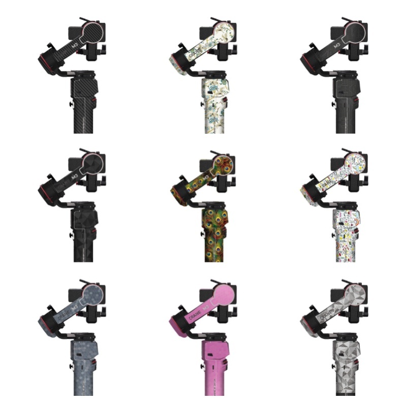 สติกเกอร์ป้องกันกล้อง Zhiyun เหมาะสําหรับ Zhiyun CRANE-M3, Zhiyun CRANE-M3 Gimbal Sticker, อุปกรณ์เส