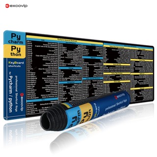 Pycharm + python ภาษาอังกฤษปุ่มลัดคีย์บอร์ดเมาส์ Pad ขนาดใหญ…