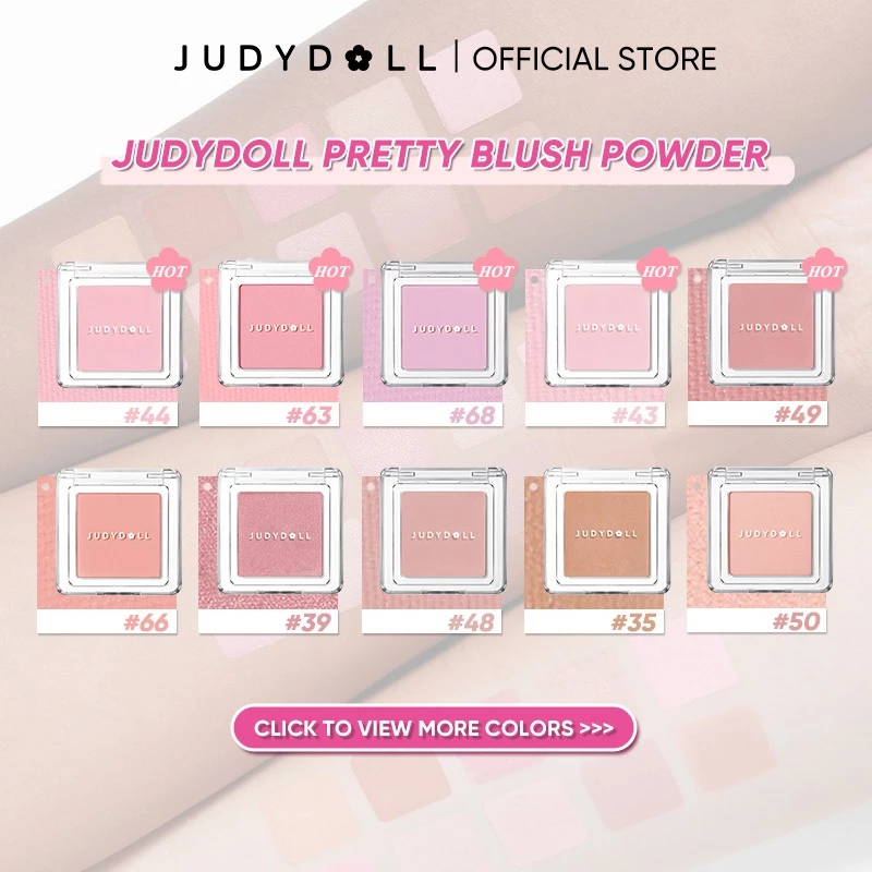 Judydoll จูดี้ดอล บลัชพาวเดอร์ พาเลท 32 เฉดสี ติดทนนาน thumbnail 8