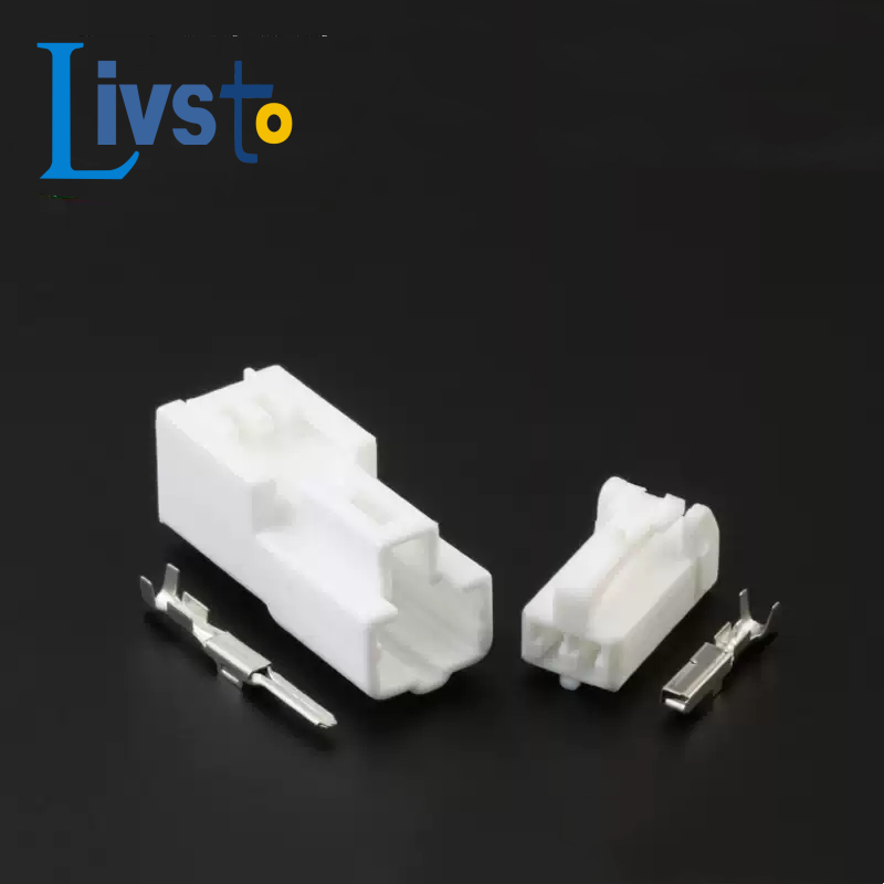 1 ชุด 2pin 7283-1027 ตัวเชื่อมต่อไฟอ่านหนังสือ H6 Power Seat connector เซ็นเซอร์ ABS รถ DJ7026B-2.2-1/21