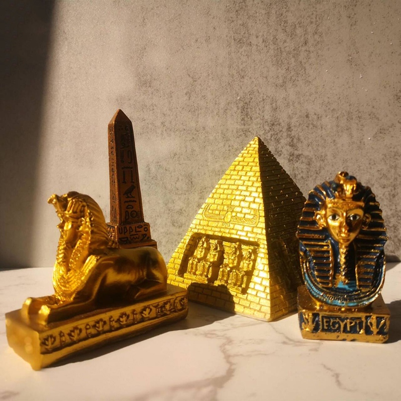 โบราณอารยธรรมอียิปต์พีระมิดสฟิงซ์ฟาโรห์รุ่นเด็กองค์ความรู้วิทยาศาสตร์การศึกษาพร็อพตกแต่งบ้านของที่ระลึกเครื่องประดับ