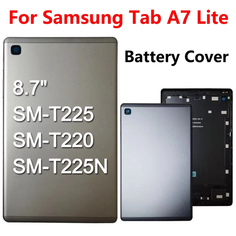 สําหรับ Samsung Galaxy Tab A7 Lite SM-T225 SM-T220 SM-T225N ฝาหลังแบตเตอรี่ประตูสําหรับ A7Lite T220 