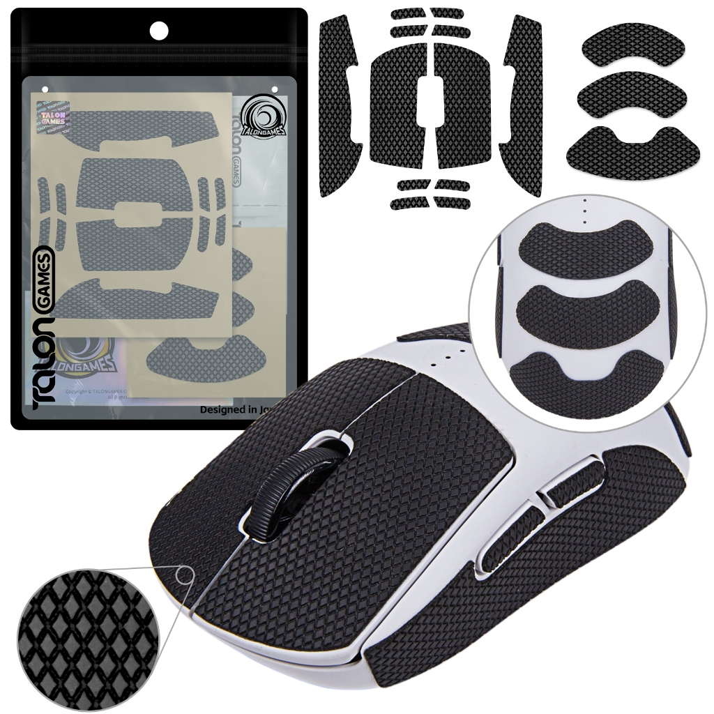TALONGAMES เทปจับเมาส์สําหรับ For Logitech G PRO 2 LIGHTSPEED,Palm Anti Slip สติกเกอร์ดูดซับเหงื่อ