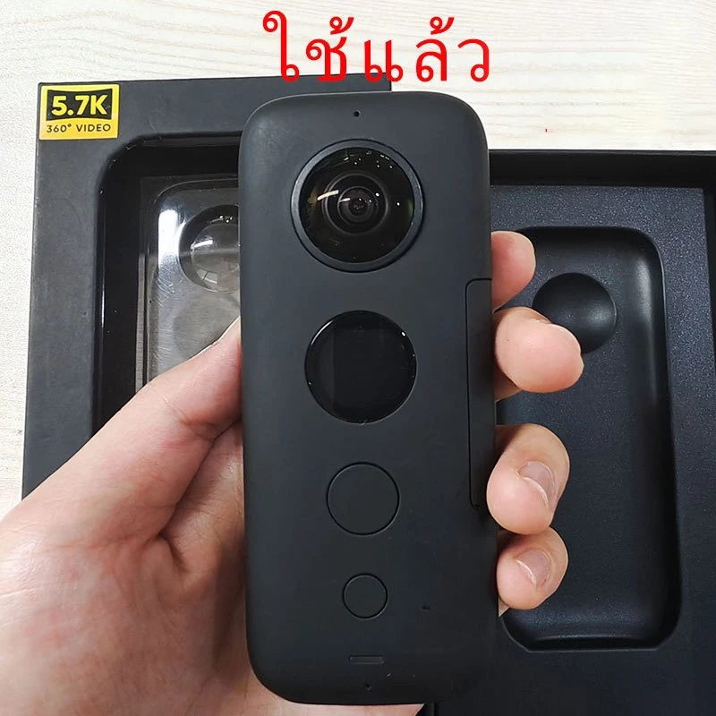 มือสอง กล้องแอคชั่นพาโนรามา ป้องกันการสั่นสะเทือน สําหรับ Insta360 One X vlog Video มือสอง กล้อง Used