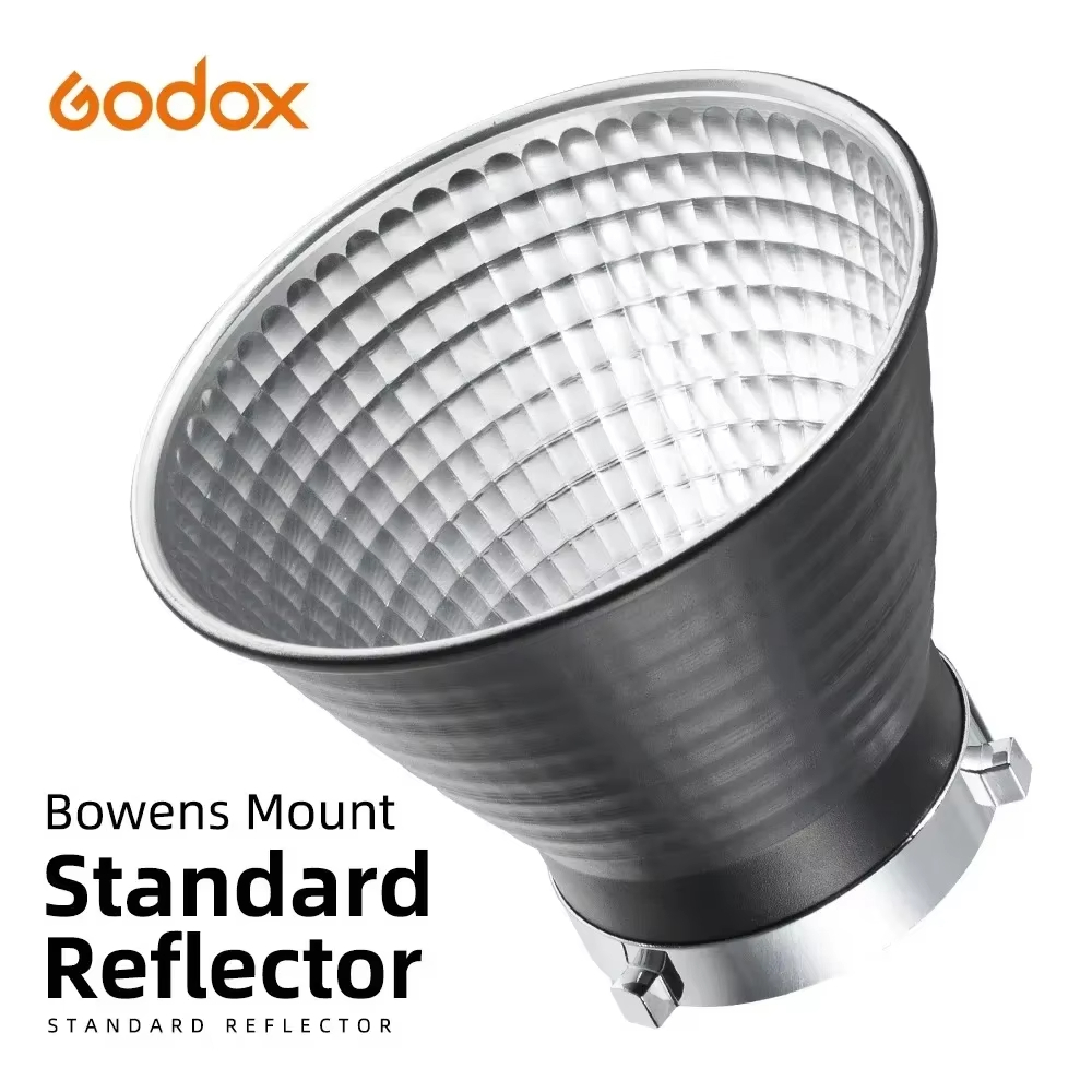 Godox RFT-19 Bowens Mount สูงมาตรฐาน Reflector โคมไฟสําหรับ Godox SL-60W SL-150W SL-200W MS200 MS300