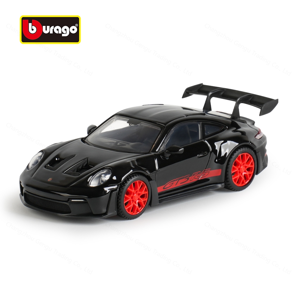 Bburago 1:43 Porsche 911 GT3 RS Static Die Cast ยานพาหนะสะสมรถแข่งของเล่น