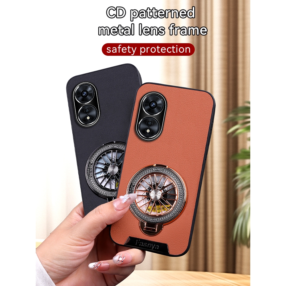 สําหรับ OPPO A97 A96 A93 A72 A58 A78 A58X A57 A55 A38 4G 5G เคสโทรศัพท์, ป้องกันโทรศัพท์, Anti Fall และ Anti Slip เคสโทรศัพท์ Magnetic Attraction Bracket
