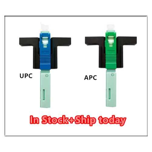 10pcs Fibre Optic SC Connector ผีเสื้อ SC Connector Fiber Optical Connector