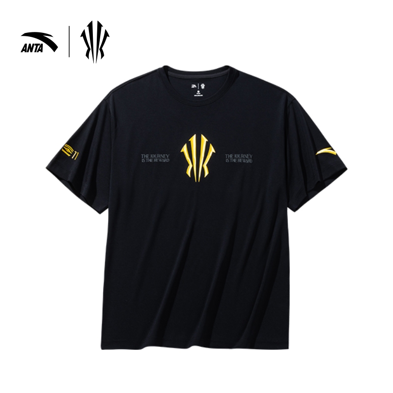 ANTA Unisex Kyrie Irving KAI T-shirt เสื้อสโลแกนแฟนบาสเกตบอล วัฒนธรรมบาสเกตบอล นุ่มสบาย 172431122