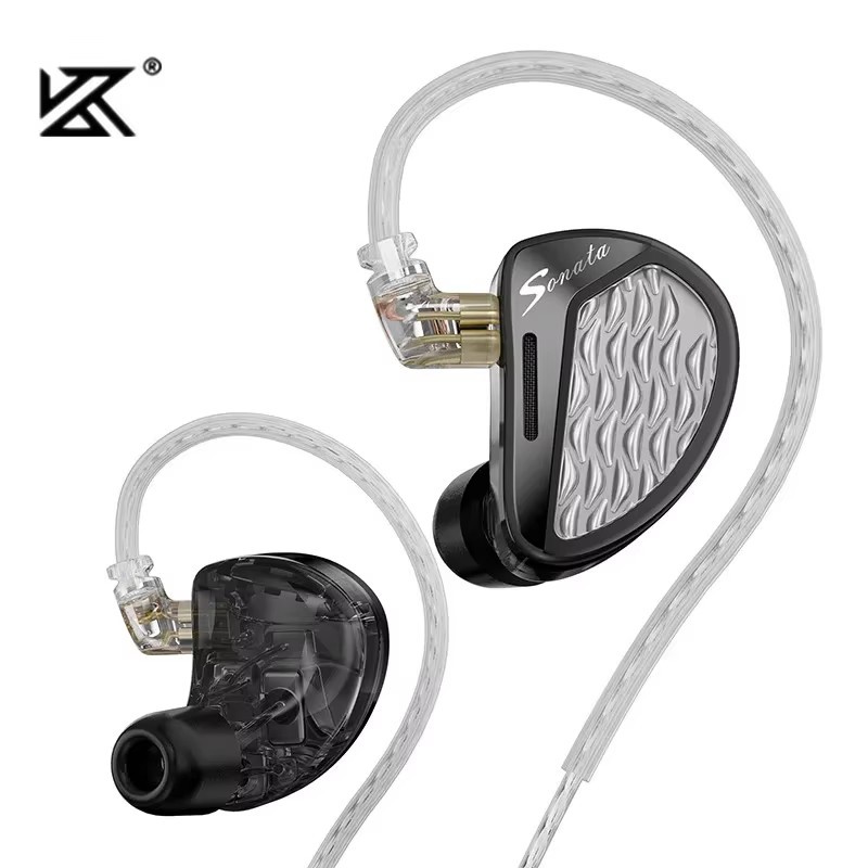 Kz Sonata 14BA Balanced Armature ไดรฟ์ในหูฟังอิเล็กทรอนิกส์ความถี่ Division หูฟัง Hifi Music Monitoring หูฟัง