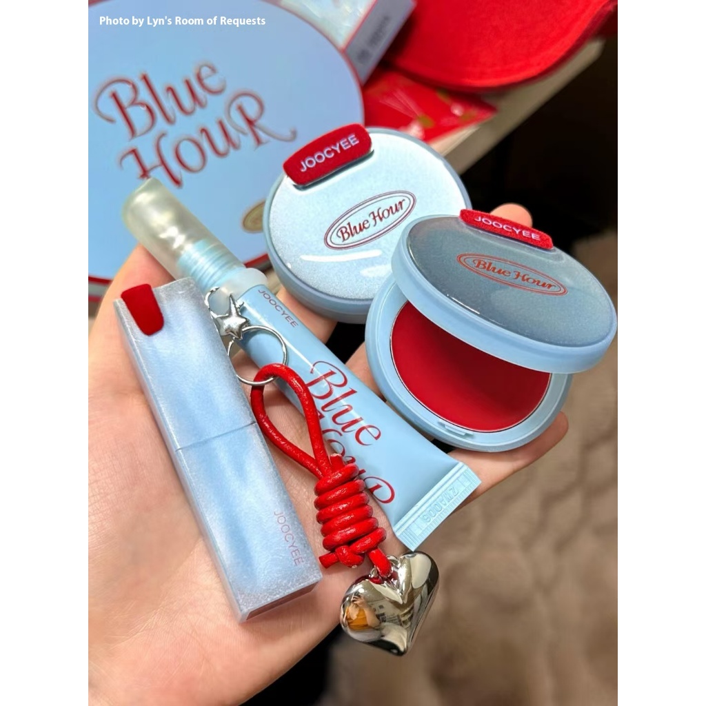 Joocyee Winter Blues Series Christmas Pink Mist ลิปสติก