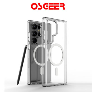 [OSGEER]เคสใสแม่เหล็กสําหรับSamsung s26Ultra 26edge s25Ultra…