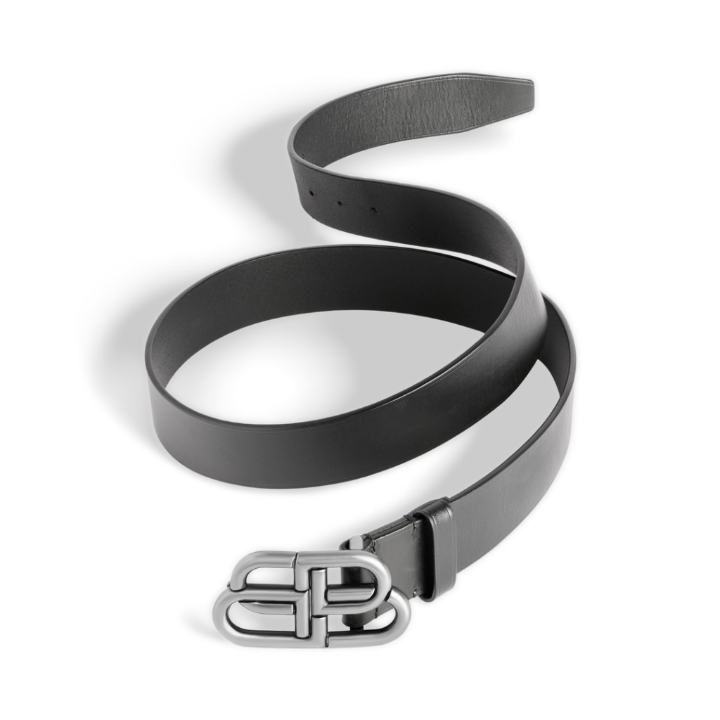 เข็มขัดผู้ชายตัวอักษร Double B 2.5 มม. 3.0 มม. 3.5 มม. 1-1 พร้อมกล่องของขวัญ