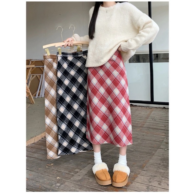 เสื้อกันหนาวแขนยาว คอวี ผ้าถัก ทรงหลวม สไตล์ฮ่องกงเรโทร