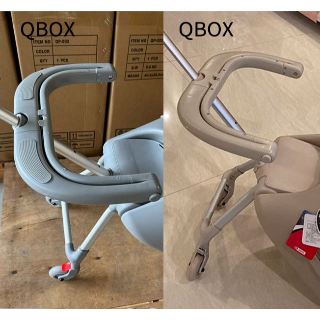 [คลังสินค้าพร้อม] Qbox สไตล์ใหม่ Guardrail กระเป๋าเดินทางขี้เกียจ Mega Guardrail ที่ถอดออกได้พับได้พ